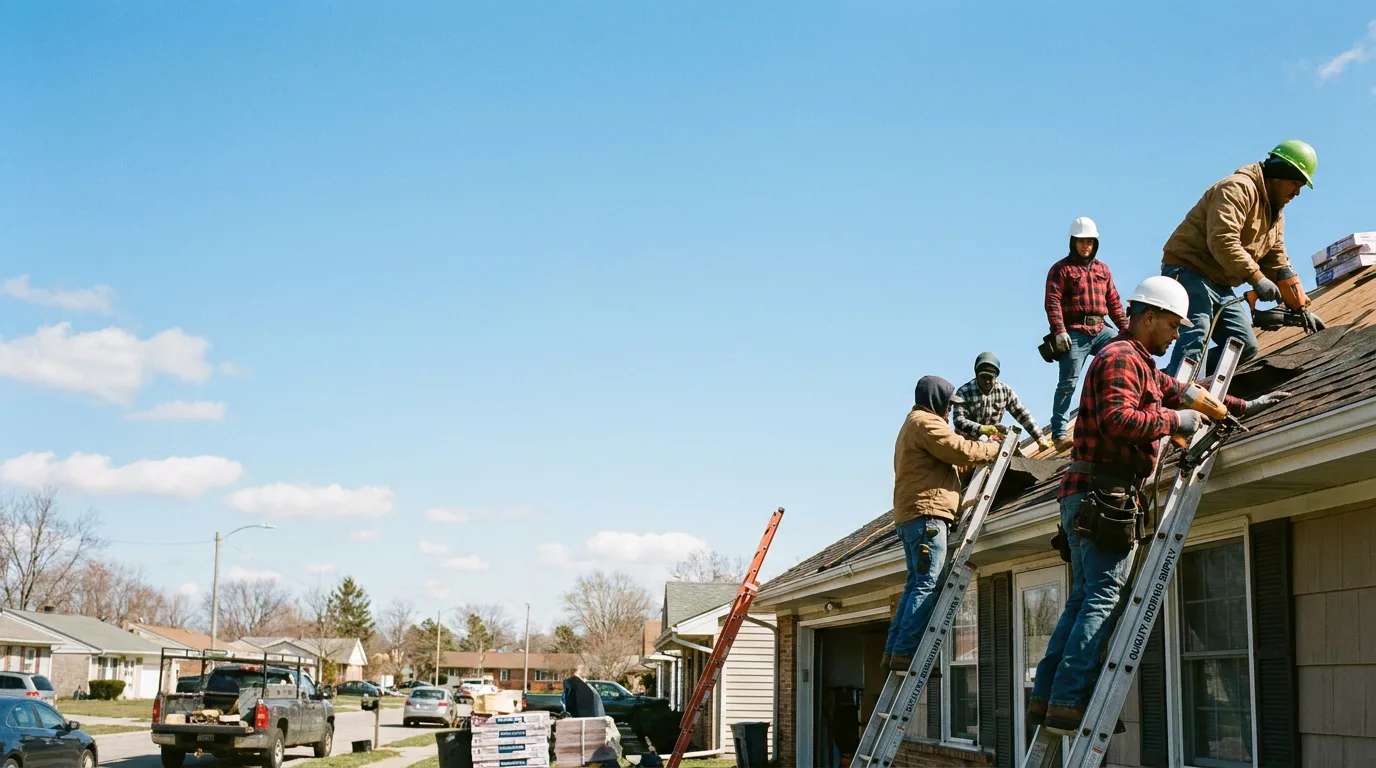 Roofing in Crown Point, IN near me